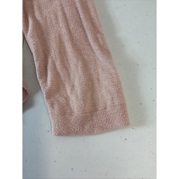 New Barefoot Dreams CozyChic Ultra Lite Raglan Pullover Dusty Rose Size 1X - Picture 5 of 10